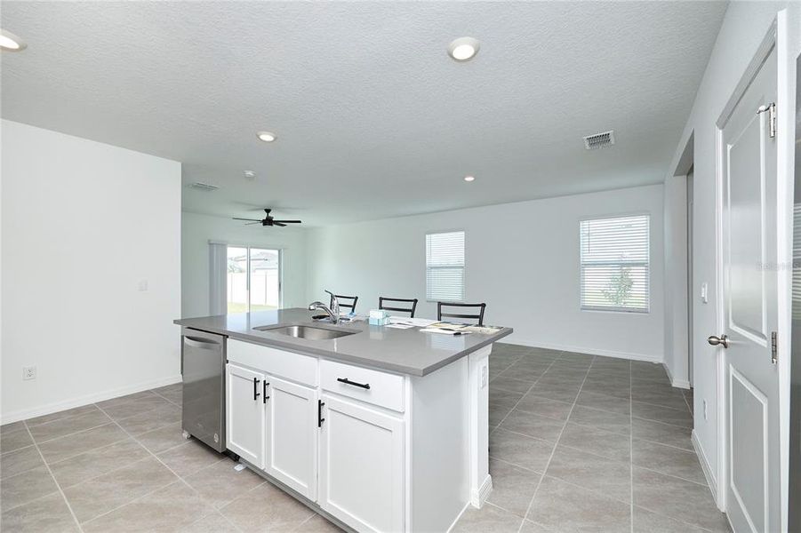 Furnished interior view inside a new home in Westgate at Avalon Park, Wesley Chapel (Image 10).