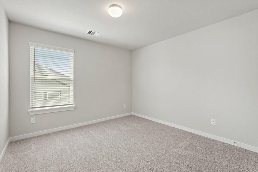 Spacious, unfurnished interior of a new home in Briarwood Crossing, Rosenberg (Image 23). Spacious, unfurnished interior of a new home in Briarwood Crossing, Rosenberg (Image 23).