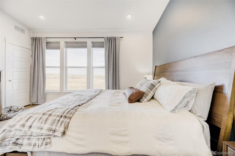 Furnished interior view inside a new home in Lyric at RidgeGate, Parker (Image 19).