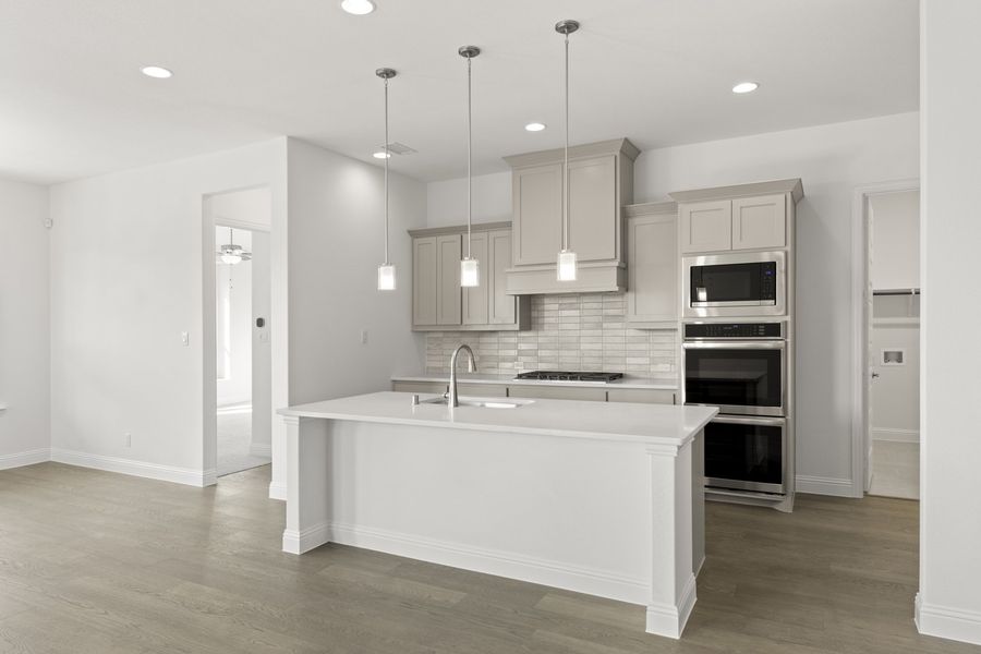 Representative furnished interior of a home built from the Rockport by Windsor Homes in Anna Town Square, Anna (Image 8).