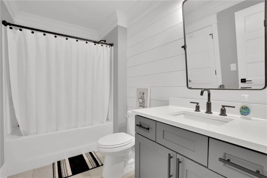 Furnished interior view inside a new home in , Canton (Image 35).