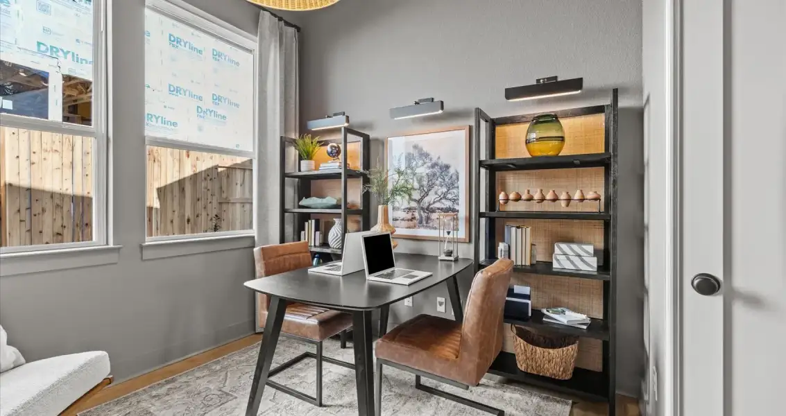 Representative furnished interior of a home built from the Malani by Chesmar Homes in Rio Vista at Kelly Ranch, Aledo (Image 13).