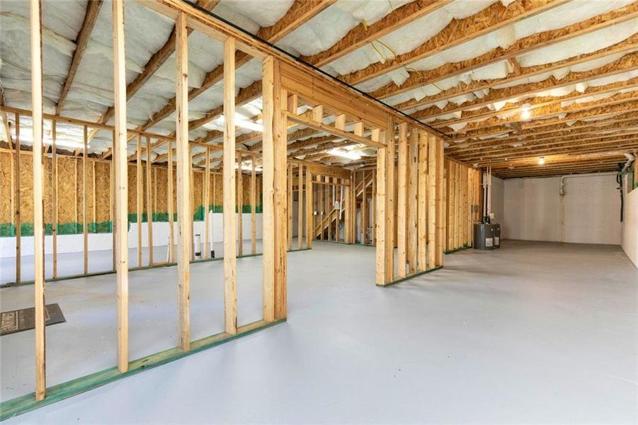 In-progress construction of a new home in Sanders Park, Austell, GA (Image 43).