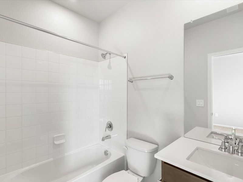 Furnished interior view inside a new home in Lake Bluff, Greeley (Image 6).