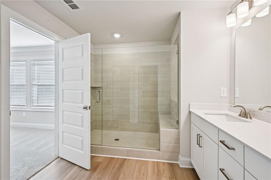 Furnished interior view inside a new home in , Lawrenceville (Image 15).