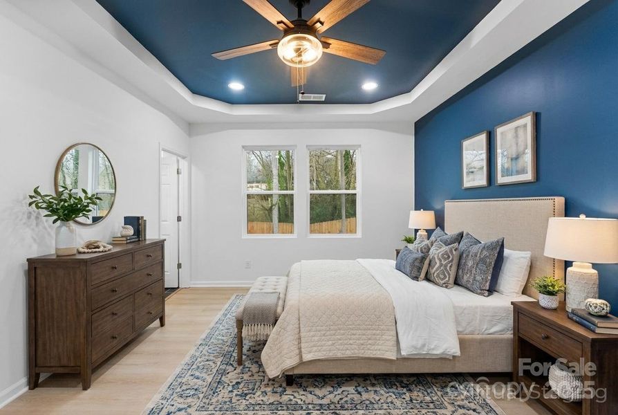 Furnished interior view inside a new home in , Cherryville (Image 10).