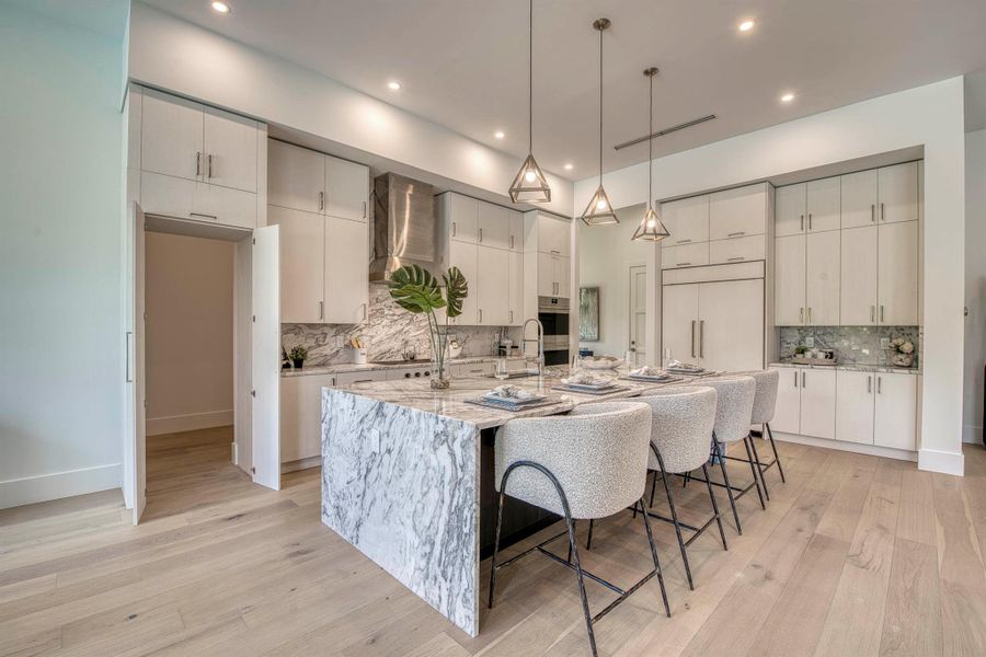 Furnished interior view inside a new home in , Palm Beach Gardens (Image 48).