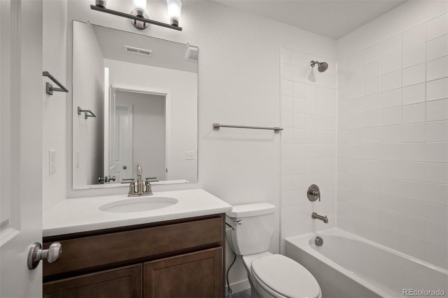 Furnished interior view inside a new home in Revel Crossing at Wolf Ranch – The Ascent Collection, Colorado Springs (Image 13).