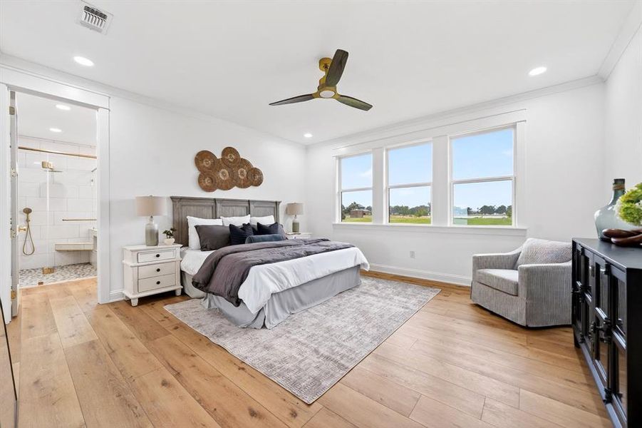 Furnished interior view inside a new home in , Mount Pleasant (Image 33).