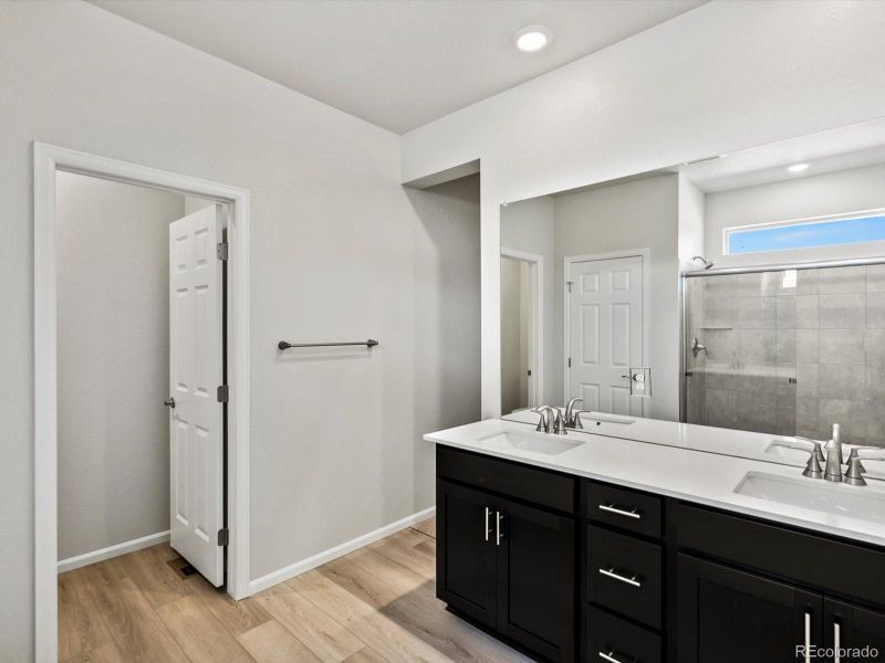 Furnished interior view inside a new home in Poudre Heights: The Alpine Collection, Windsor (Image 8). Furnished interior view inside a new home in Poudre Heights: The Alpine Collection, Windsor (Image 8).