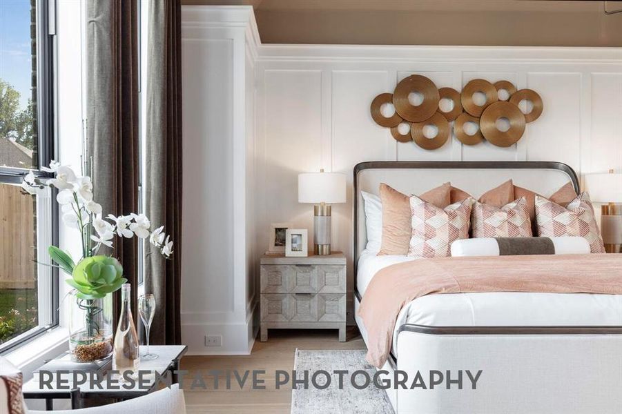 Furnished interior view inside a new home in Goodland, Midlothian (Image 13).