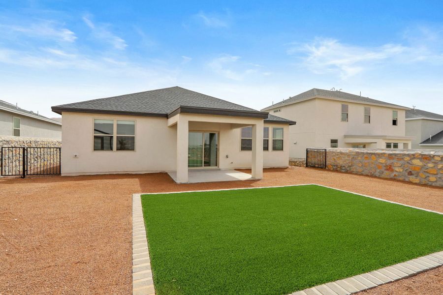 Representative exterior details of a home built from the Harmony by View Homes in The View at Desert Springs | Thoughtful Collection, El Paso (Image 3). Representative exterior details of a home built from the Harmony by View Homes in The View at Desert Springs | Thoughtful Collection, El Paso (Image 3).