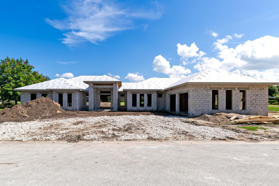 Front exterior of a new home in , Port St. Lucie, FL, highlighting curb appeal (Image 18). Front exterior of a new home in , Port St. Lucie, FL, highlighting curb appeal (Image 18).