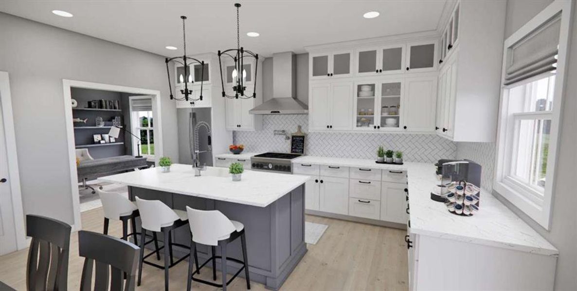 Furnished interior view inside a new home in , Carrollton (Image 11).