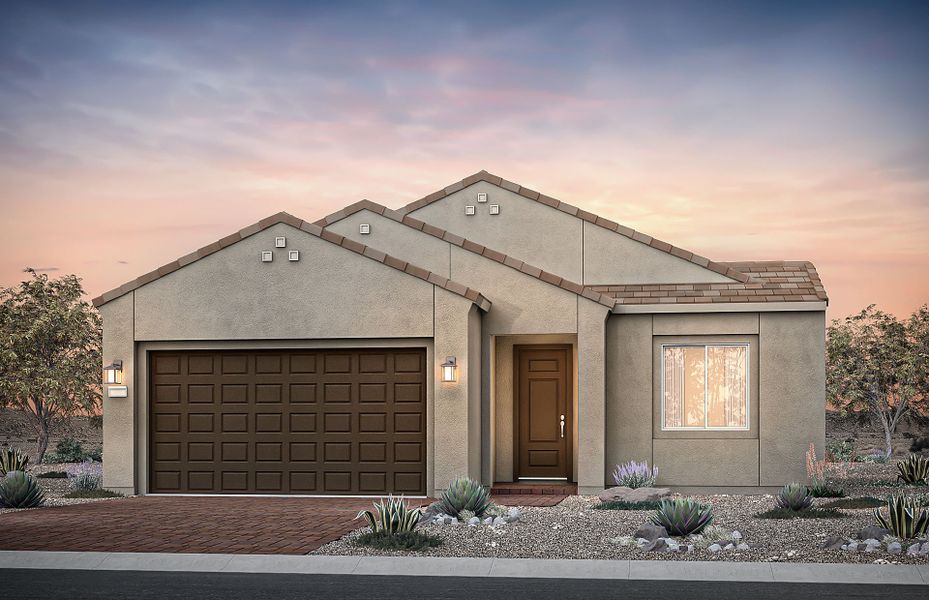 Representative exterior photo of a completed home built from the Barletta by Pulte Homes in Upper Canyon, Phoenix, AZ (Image 15). Representative exterior photo of a completed home built from the Barletta by Pulte Homes in Upper Canyon, Phoenix, AZ (Image 15).