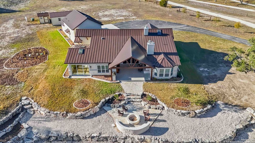 Front exterior of a new home in , Boerne, TX, highlighting curb appeal (Image 23).