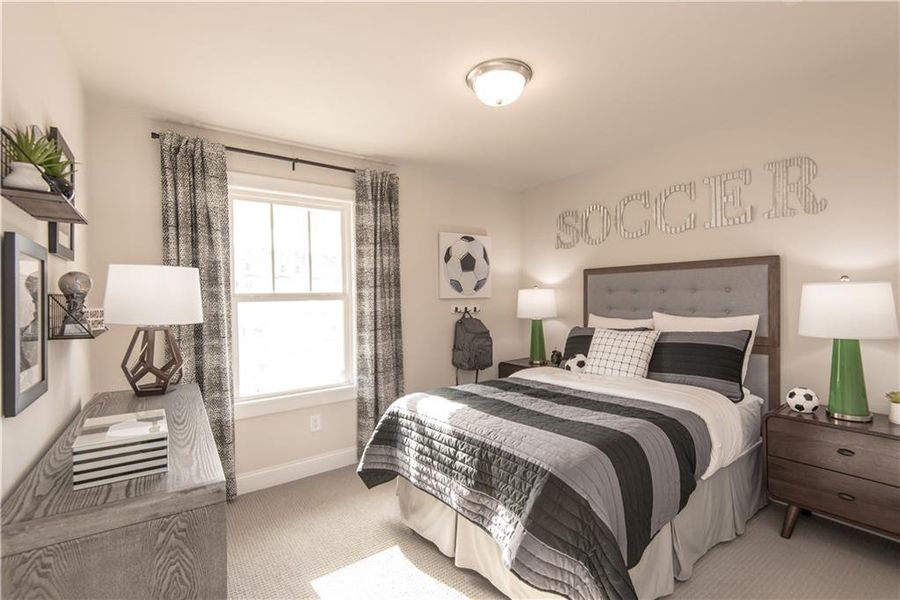 Furnished interior view inside a new home in , Lawrenceville (Image 14).