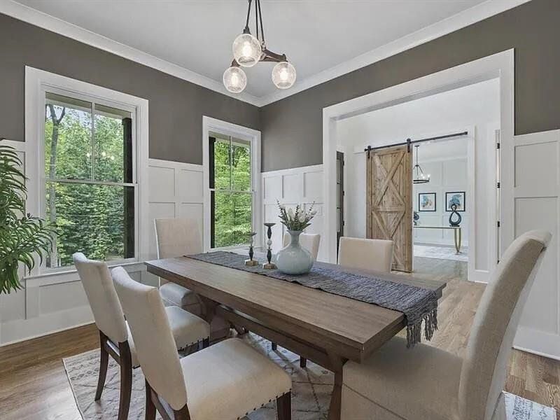 Furnished interior view inside a new home in , Woodstock (Image 12).