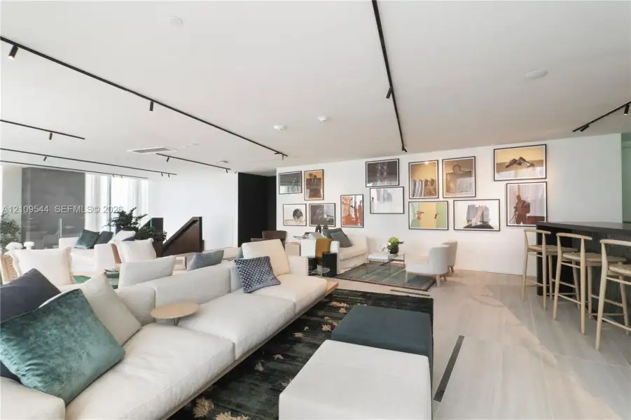 Common living area for residents