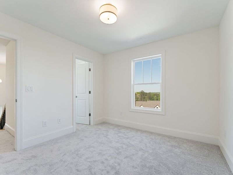 Representative unfurnished interior of a home built from the The Chatham by Windsong Properties in Ashbury Commons, Powder Springs (Image 24). Representative unfurnished interior of a home built from the The Chatham by Windsong Properties in Ashbury Commons, Powder Springs (Image 24).