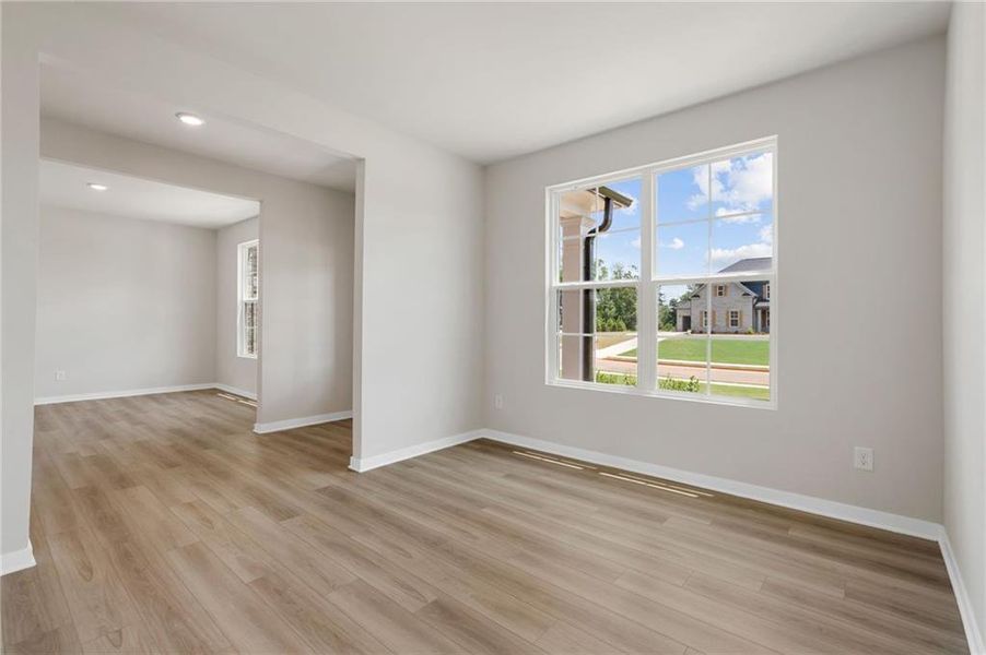Spacious, unfurnished interior of a new home in Windsong Estates, McDonough (Image 28).