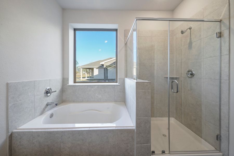 Representative furnished interior of a home built from the Truman by First America Homes in Splendora Fields, Splendora (Image 5).