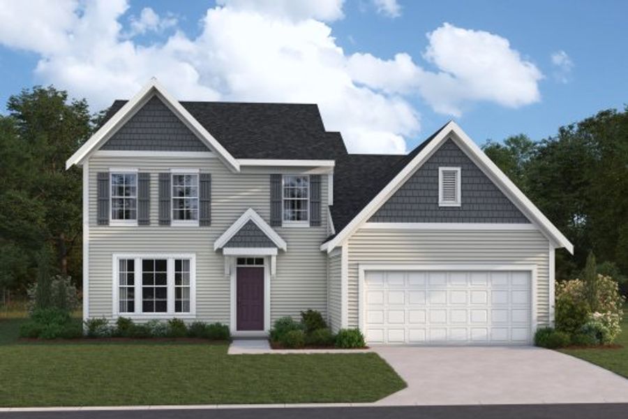 Representative exterior photo of a completed home built from the Charles by Fischer Homes in The Sandbar, Anna Maria, FL (Image 7).