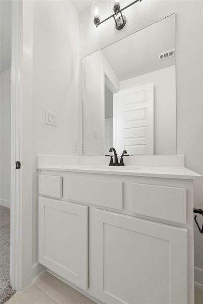 Furnished interior view inside a new home in The Woodlands Hills – 55', Willis (Image 5).