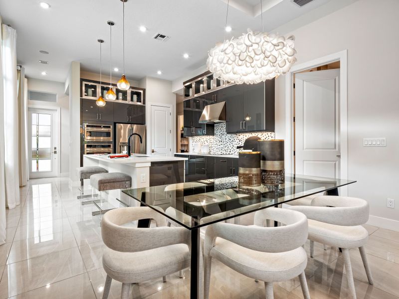 Clair Model Home | Dining & Kitchen | Photo from sister community