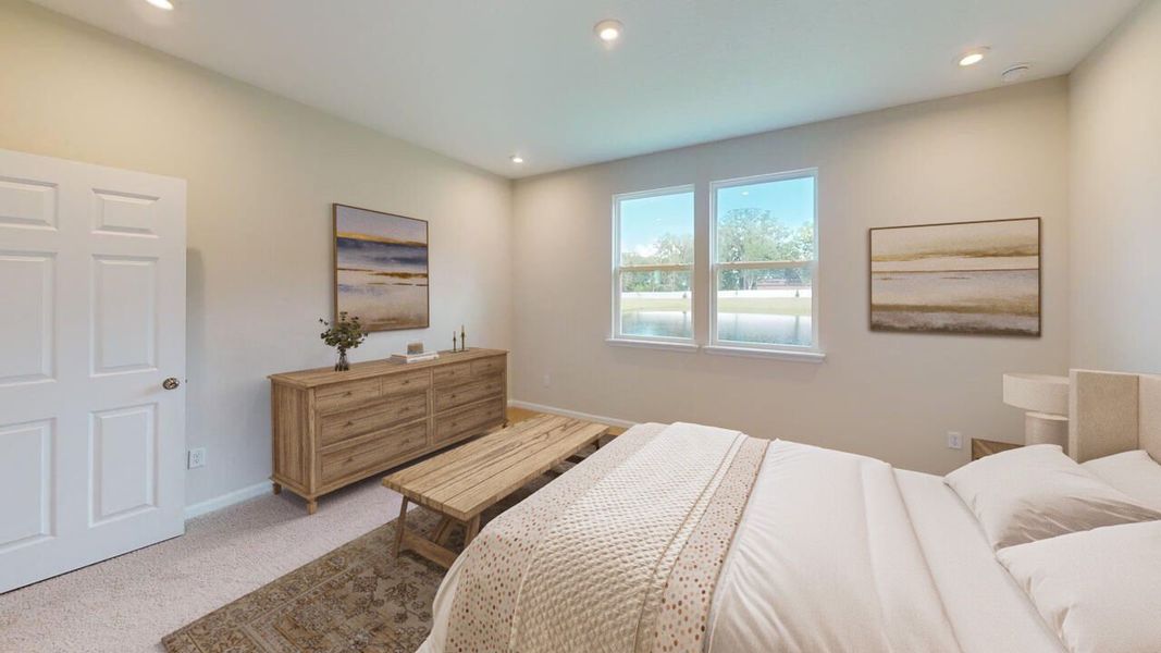 Furnished interior view inside a new home in Sandridge Hills, Green Cove Springs (Image 7).