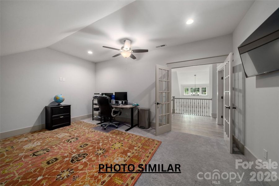 Furnished interior view inside a new home in , Hendersonville (Image 18).
