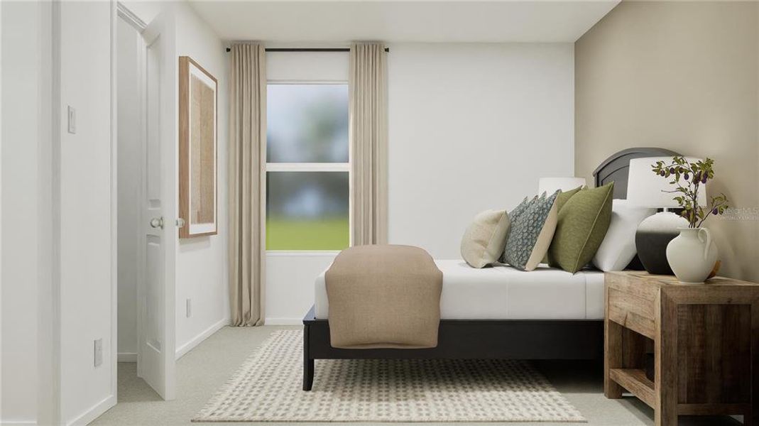 Furnished interior view inside a new home in Crosswinds, Haines City (Image 5).