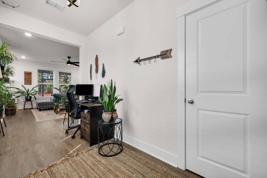 Furnished interior view inside a new home in Jasmine Point at Lakes of Cane Bay, Summerville (Image 25).
