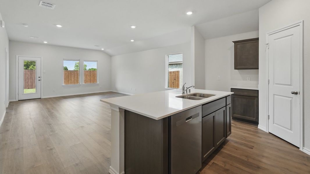 Furnished interior view inside a new home in Bluff Springs, Ferris (Image 5).