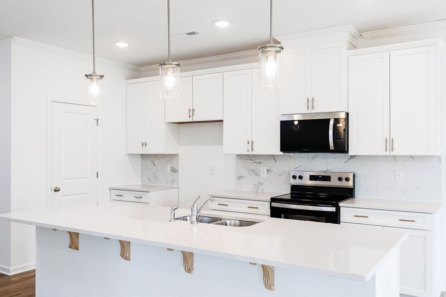 Representative furnished interior of a home built from the Tate by Mattamy Homes in Magnolia Park, Garner (Image 9).