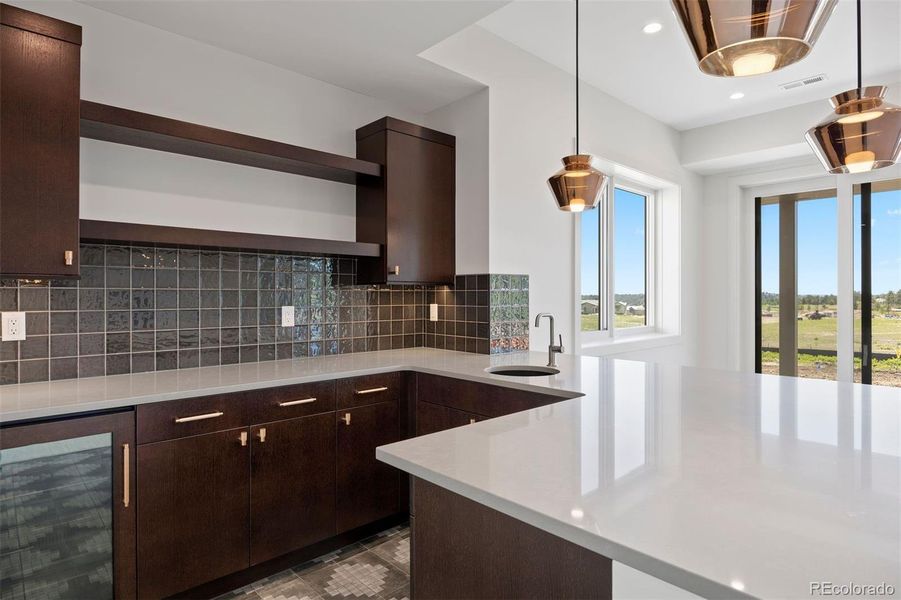 Furnished interior view inside a new home in , Castle Rock (Image 11).
