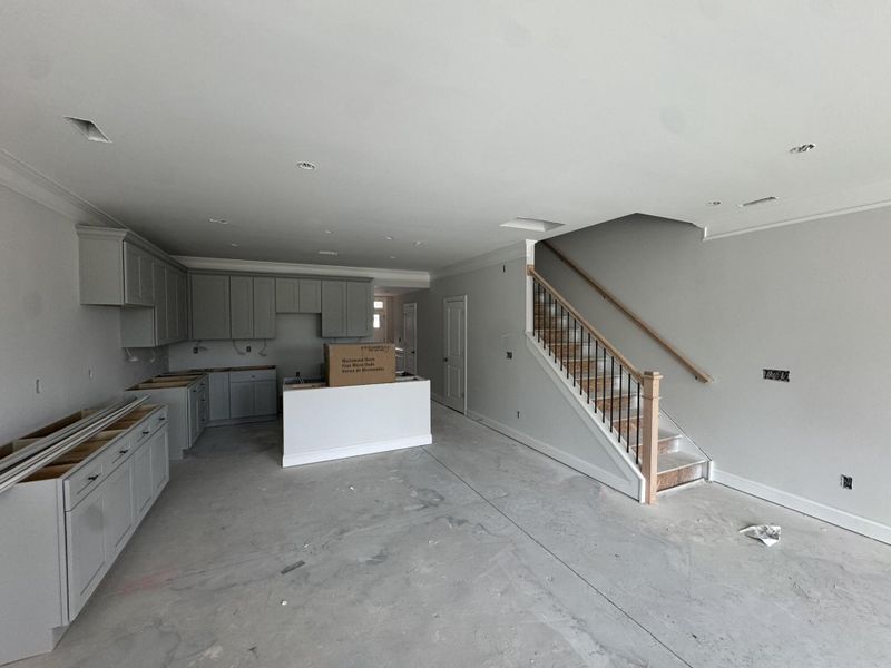 In-progress construction of a new home in Harrisburg Village Townhomes, Harrisburg, NC (Image 5).
