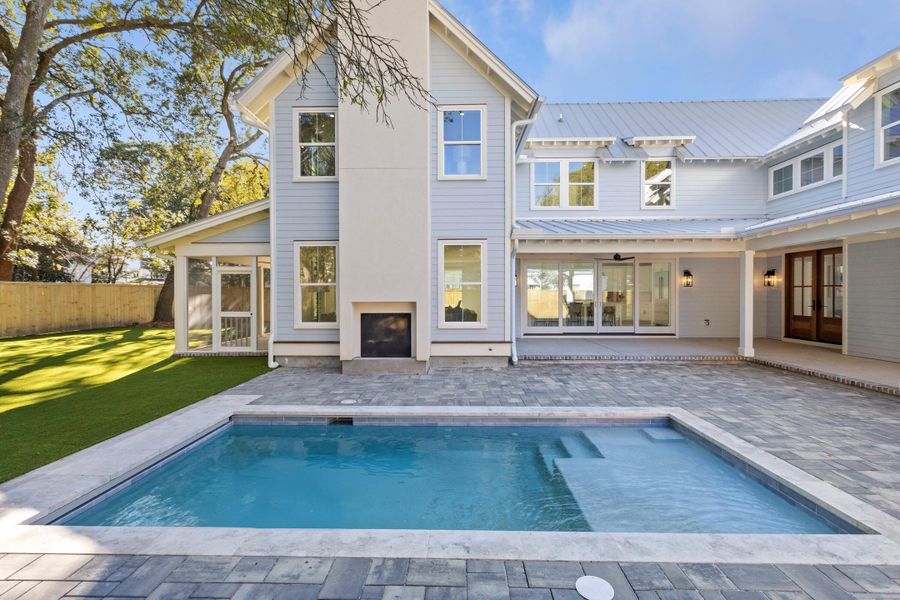 Exterior details and patio area of a home in , Mount Pleasant (Image 39). Exterior details and patio area of a home in , Mount Pleasant (Image 39).