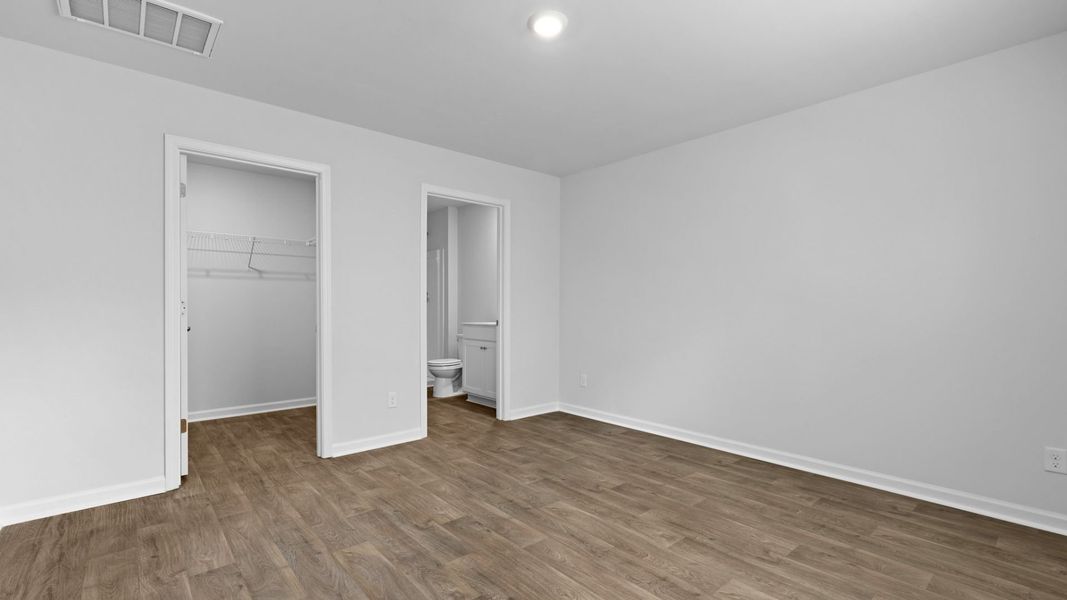 Representative unfurnished interior of a home built from the HELENA by D.R. Horton in Center Pointe, Santee (Image 19).
