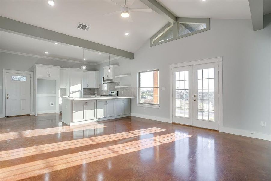 Spacious, unfurnished interior of a new home in , Azle (Image 35).