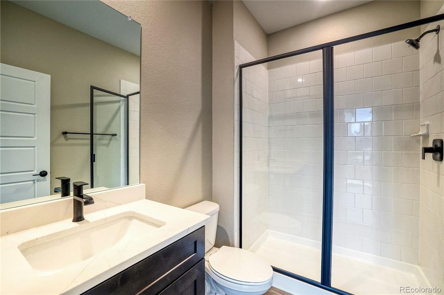 Furnished interior view inside a new home in Painted Prairie, Aurora (Image 10).