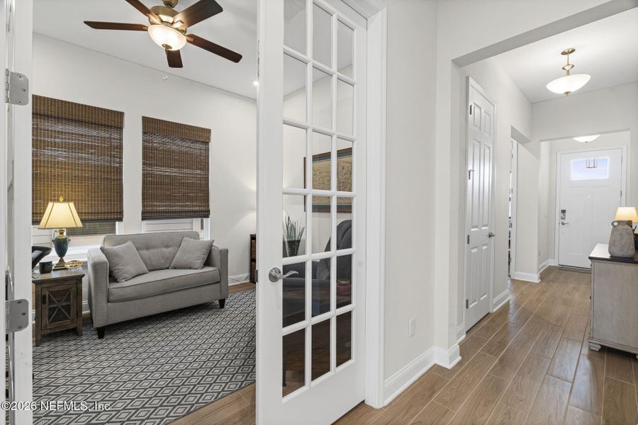 Furnished interior view inside a new home in RiverTown - WaterSong, St. Johns (Image 5).