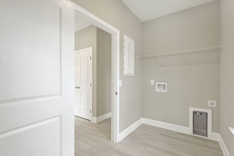 Aspen Plan Main Floor Laundry Room