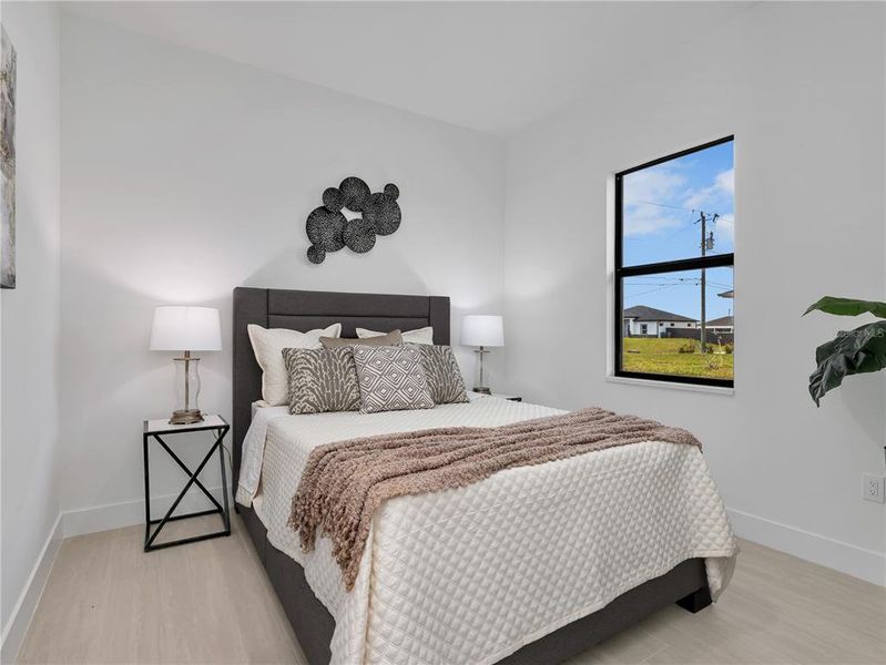 Furnished interior view inside a new home in , Cape Coral (Image 28).