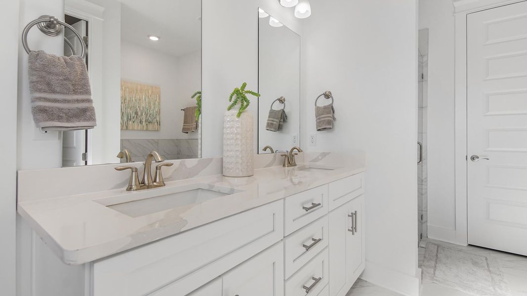 Furnished interior view inside a new home in WindMark Beach, Port Saint Joe (Image 10).
