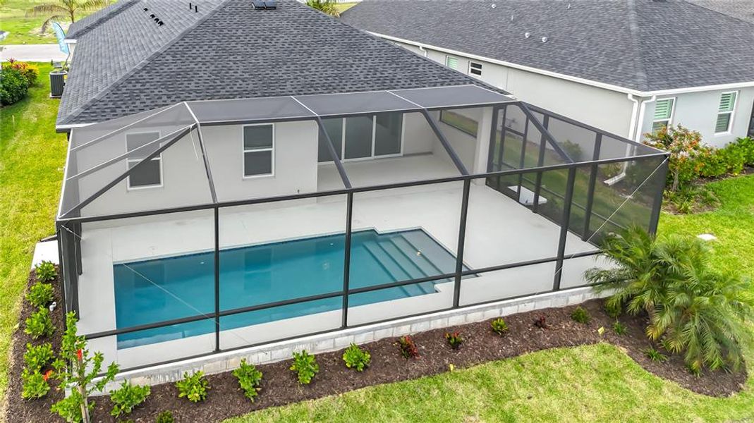 Exterior details and patio area of a home in , Parrish (Image 27).