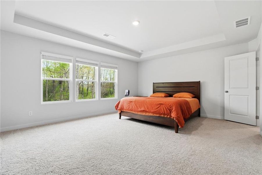 Furnished interior view inside a new home in Ellorie Estates, Dawsonville (Image 15).