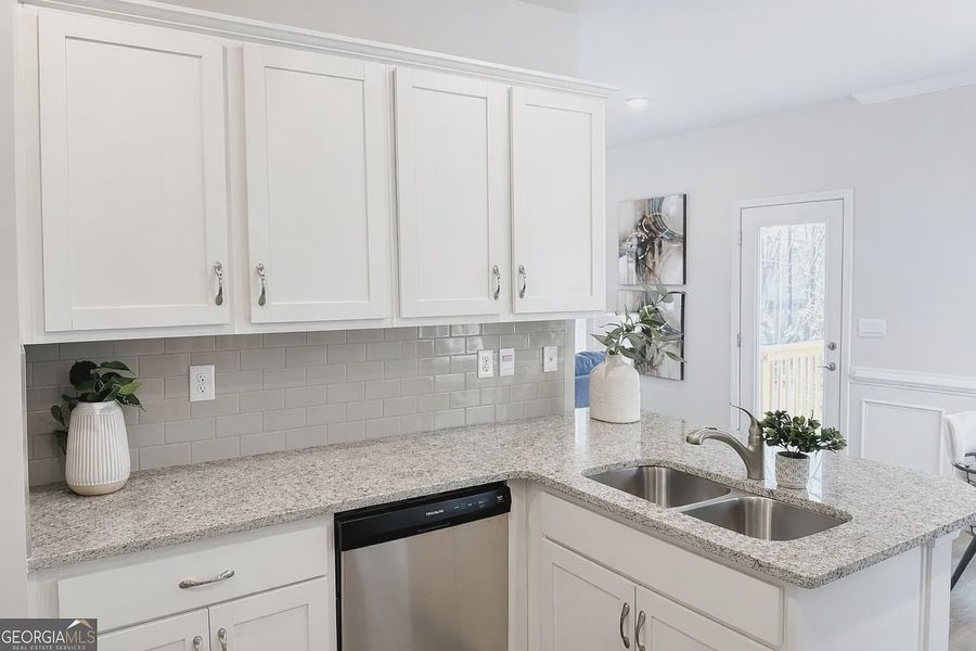 Furnished interior view inside a new home in Canterbury Villas, Carrollton (Image 8).