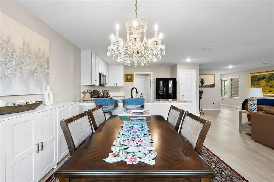 Furnished interior view inside a new home in Spiritas Ranch, Little Elm (Image 6).