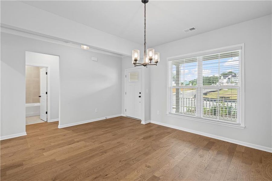 Spacious, unfurnished interior of a new home in Reunion, Flowery Branch (Image 33). Spacious, unfurnished interior of a new home in Reunion, Flowery Branch (Image 33).
